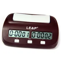 LEAP PQ9907S Digital Chess Clock I-GO CONTER UP DOWN FOR GAME CIMMANTION318W