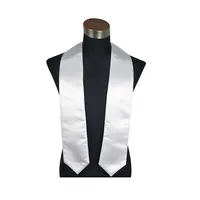 Другое домашнее текстильное сублимация пустые выпускные галстуки Столс выпускник старший студент VNECK Logo Printing для студентов Dr Dhyz9