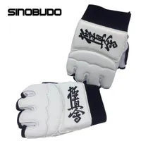 Skyddsutrustning Kyokushin Kai Karate Gloves Fighting Hand Protector Martial Arts Sports Karate Kyokushin Professional Fitness Boxing PU Handskar 230309