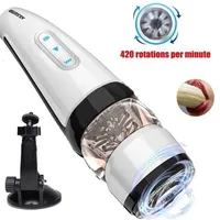 Adult Massager Upgrade Intelligent Automatic Male Cup with Voice Vibrating Sucking Toy for Men Super Comfortable -40