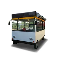 Mobile Restaurant Ice Cream Hot Dog Car Sweets Halal Waffer Truck Mobile Food Cart Food Car