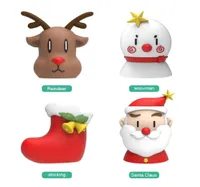 Noel Mini Taşınabilir Kablosuz Buletooth Hoparlör Noel Children039s Hediyeler Maskot Santa Socks3734212