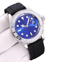 Herren Designer Watch Luxus Automatisch mechanisch 40mm Edelstahl gefalteter Schnalle -Gurt Sapphire Glass Reloj Hombre Montre de Luxe Bewegung Armbanduhr Dhgate