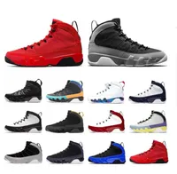 OG Jumpman 9 9s men Retro Basketball Shoes Particle Grey Chile Gym Red Motorboat Black White UNC Racer Photo University Gold Blue Dream mens Casual shoes size 47