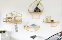 Novelty Items Home Decoration Wall Mount Gold Display Stand Hanging Hook Aesthetics Room Multifunctional 2211288368387