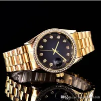 Automatische Diamond Crown Watch Top beroemde merk Sport Women Gold Watch 3A Kwaliteit Quartz Functie Nauwkeurige positioneringskwarts Watc272T