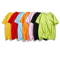 Men&#039;s T-Shirts T-Shirt de couleur unie pour hommes haut coren T-Shirt dcontract pour hommes 2022 coton de base 100% Couple T-Shirt G230309