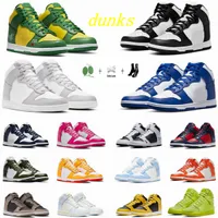 Мужчины и женщины SB High Dunks Top Basketball Shoes Brand Brand Sports Outdoor Casual Shoes