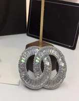 CH Crystal Brooch 다이아몬드 스탬프 뒷면 브랜드 쥬얼리 럭셔리 고급 브로치 디자이너 고품질 핀 절묘한 GI9937188