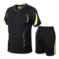 Running Sets Erkek Spor Giyim Futbol Formaları Atletik Giyim Koşu Giysileri Setleri Kısa Kollu Eğitim Üniformaları Futbol Jersey Trailsuit 230309