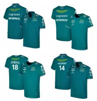 2023 Aston Martin FANS Cognizant F1 racing jersey Aramco 14 Official Fernando Alonso Team Driver STROLL T-Shirt