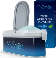 Mysmile tanden blekenpoeder voor tanden bleken, tandpasta poedertanden bleken, email veilig bleken tandpoeder