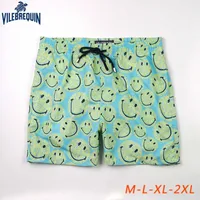 Men's Shorts Summer 314 Vilebrequin Men's Beach Shorts Quick Dry Loose Holiday Swimming Surfing Capris
