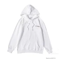 Mens And Womens Hoodie Sweatshirt Autumn Designer Hoodies Pullover Sweatshirts Hip Hop Letter Print White With Black Couple Jacket G3WQ10I4WZ