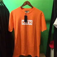 Camisetas masculinas kith kith floral clássico infantil de manga curta adulta
