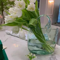 テーブルデコレーションのための花瓶の花瓶リビングルーム装飾的なフルールの装飾品花柄の北欧