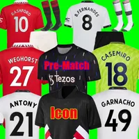 Weghorst Garnacho Rashford Soccer Jerseys 22 23 B. Fernandes 2023 Player Version Mans Utd Casemiro Antony Sancho Manchesters Football Shirt Men Kids Kit Uniforms