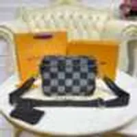 Shopping Bags N80401 TRIO messenger bag Women Handbags Shoulder Clutches Backpacks Pouches Wallets5O05 SMOZ