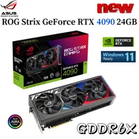 Placas -mãe Asus Rog Strix GeForce RTX 4090 24 GB GDDR6X Cartão gráfico PCI Express 4.0 21 Gbps 384 bit 2550 MHz GPU de desktop argb