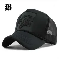 Hip Hop Black Leopard Print Caps Curved Baseball Caps Summer Mesh Snapback Hats For Mull Men Casquette Trucker Cap2247