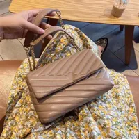 2021 New Era Fashion Saco de Moda Moda de Couro Messenger Handbag236o