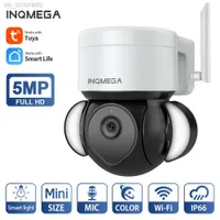 IP Cameras INQMEGA 4M5M wifi TUYA PTZ CAMERA ip camera Smart Cloud Video Surveillance Outdoor Auto Tracking Google Home Alexa Camera W0310