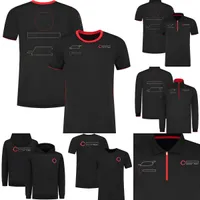 2023 New F1 Short Sleeve T-shirt Formula 1 Team Drivers Polo Shirt Men's Racing Jersey T-shirt Series F1 Hoodie Half Zip Sweatshirt
