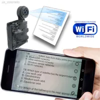 IP Cameras WiFi Camera With Button Cover For Reading Text V380Pro Remote Mobile Phone View 1080p Full HD W0310