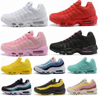Designer 95 airmaxs women running shoes 95s Triple Black white Worldwide air Bordeaux Neon Throwback Future Club max womans trainers sports sneakers runners