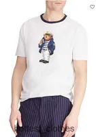 Polo US SALA Camisa de oso de polo para hombre Camiseta de la manga corta Hockey EU UK Matini Sailor Poloshirts Dropshipping 6 Wgje