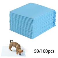 Dog Apparel 5 Size Pet Diapers Super Absorbent Cat Training Urine Pee Pads Healthy Clean Wet Mat Disposable Diaper Pad236C
