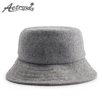 Aetrends2018 Зимняя шерстяная шерстяная шляпа шляпа Женщины мужчина хип-хоп шляп шерсть рыбаклянская шляпа мужская панама панама японская плоская шапка z-6587 d290c