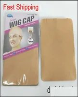 Deluxe Wig Cap 24 Units 12bags Hairnet For Making Wigs Black Brown Stocking Liner Snood Nylon qylIHj topscissors7493829