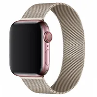 Banda de bucle magnético para Apple Watch 7 6 5 4 Correa de reloj para la serie Iwatch Dropshipping Streeling Steel Watch Band 44 mm 42 mm