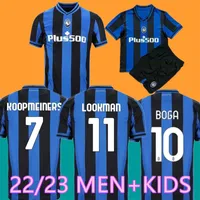23/23 Atalanta BC Maglie da calcio 2021 Maehle L.Muriel Boga Malinovskyi Shirt Mirancihuk Men Kids Ilicic Duvan Pasalic Uniforme