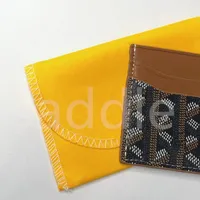 Designers bolsa mini carteira genuína goya titular saint-sulpice titular várias cores canvas Vauzelles carteiras de pele de bezerro