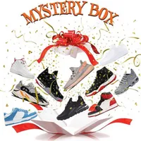 Mystery Box Basket Basketball Shoe Running Sneakers Platform Trainer Sports Scarpe 1S 4S 11S 12S TN Plus Stivali da neve Gifts di Natale Triple S Novelty YDR4