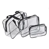Designer-Transparent PVC Bags Travel Organizer Clear Makeup Bag Beautician Cosmetic Bag Beauty Case Toiletry Make Up Pouch Wash Ba227m