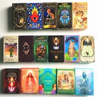 Hot Sales Card Games tarot cards for divination personal use tarot deck full English version