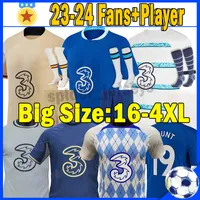 4XL STERLING #17 Maillots de football 22 23 limited-edition MOUNT WERNER HAVERTZ ZIYECH PULISIC Jorginho 2022 Hommes femmes enfants Kits