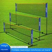 Портативная бадминтон сетка легкая настройка волейбольная сеть для тенниса