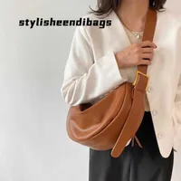 Totes Women's Handbag 2022 Trend Simple Large Capacity Summer New Fashion Versatile Casual Dumpling Type Messenger Shoulder Bags 0312 23