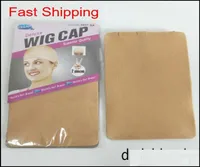 Deluxe Wig Cap 24 Units 12bags Hairnet For Making Wigs Black Brown Stocking Liner Snood Nylon qylIHj topscissors9093706