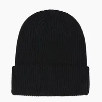 Теплая шапочка для мужчин Женские шапки черепа осень зимняя шляпа высокие вязаные шляпы Случайный рыбак Горро густые черепа CA205