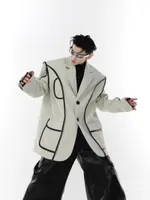 Men's Suits Fe0083 Fashion Men's Coats & Jackets 2023 Runway Luxury European Design Party Style Clothing