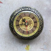 Średnica 92 mm złoty kwarc wkładka części zegara akcesoria do mechanizmu zegara ściany