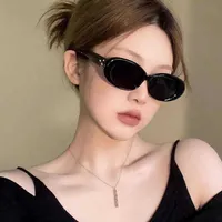 50%de desconto nos óculos de sol de designer de luxo GM 2023 Novos óculos de sol pequenos femininos coreanos pequenos óculos de sol