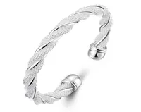 LuckyShine 925 Silber 10 Stück Neues Produkt Zauber handgefertigtes Armband Antikes Silberarmband Armreifen für Frauen Urlaubsfeier B00045395052