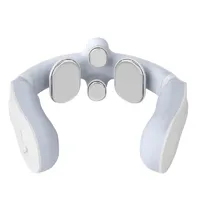 Smart Neck Massager with Heat Portable 4D Neck Massager Equipment with 4 Pulse Points Remote Control 3 Modes 15 Speeds for Pain R311Z