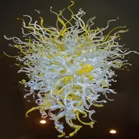 قلادة جميلة ضوء مورانو الزجاج الفني الديكور مصابيح زجاج مهب
